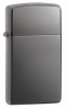 Zippo 20492 Slim Black Ice Lighter Windproof Lid