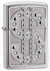 Zippo Bling Emblem lighter 20904 Lifetime Guarantee