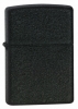 Zippo Black Crackle Lighter Z236 Windproof Lid