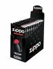 Zippo 6 FLINT INDIV CARDS DISPLAY - 2406N