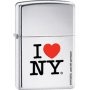 Zippo I Love New York 24799 Chrome Windproof Lid