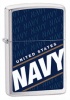 Zippo U.S. NAVY/ BRUSHED CHROME - 24813