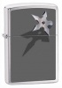 Zippo Z28030 BS Star Bare Metal Chrome Windproof