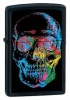 Zippo Rainbow Skull Lighter 28042 Windproof Lid