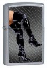 The Zippo legs in boots 28055