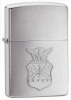Zippo 280AFC Brushed Chrome Air Force Crest Lighter