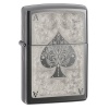 Zippo Ace Filigree Black Iced Lighter model 28323