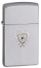 Zippo TR Heart Bling Slim Windproof Lighter 28328