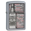 Zippo JIM BEAM STREET CHROME - 28344