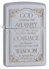 Zippo SERENITY PRAYER - 28458