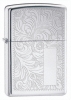Zippo high polished chrome Venetian (model 352)