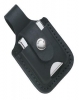 Zippo BLACK POUCH W/THUMB NOTCH - LPTBK