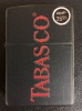 Zippo BLACK MATTE TABASCO VERTICAL - 218TAB647