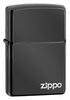 Zippo EBONY WITH ZIPPO LOGO - 24756L