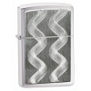 Zippo Double Twister Z24871 Lighter Brushed Chrome