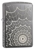 Zippo BLACK ICE SPIDER WEB - 28527