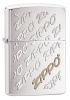 Zippo BRUSHED CHROME ZIPPO SCRIPT - 28642