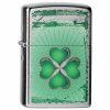 Zippo CLOVER GRUNGE STREET CHROME - 28659