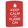 Zippo KEEP CALM AND FLAME ON - 28671