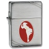 Zippo BRUSHED CHROME ATT EMBLEM - 28729