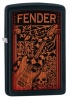Zippo FENDER 2011 BLACK MATTE - 28733