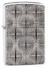 Zippo ARMOR HI POL CHRM RAISED GLOBE - 28835