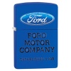 Zippo ROYAL BLUE MATTE FORD - 28838