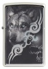 Zippo HIGH PPOL CHRM WOLF TRIBAL - 28872