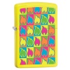 Zippo BOXED FLAMES- MULTI COLOR - 28954