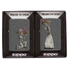 Zippo DAY OF DEAD SKULLS SET - 28987