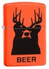 Zippo BEER BEAR-ORANGE MATTE - 29343