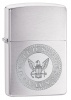 Zippo US NAVY-BRUSHED CHROME - 29385