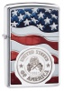 Zippo AMERICAN STAMP ON FLAG - 29395