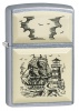 Zippo SCRIMSHAW SHIP - 29397