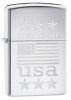 Zippo MADE IN USA WITH FLAG - 29430