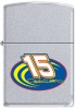 Zippo # 15 SWOOSH SATIN CHROME - M1030