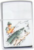 High Polished Chrome Fisherman Zippo #751