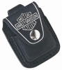 Zippo HD BLACK LEATHER LIGHTER POUCH - HDPBK