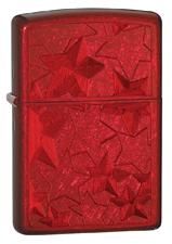 Zippo Candy Apple Red Stars lighter (model 24947)