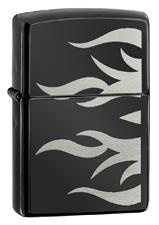 Zippo Ebony Tattoo flame lighter (model 24951)