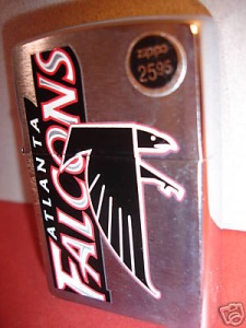 Zippo Brshd Chrme, Atlanta Falcons lights 200NFL663