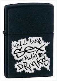 Zippo Will Buy Drinks lights 24723