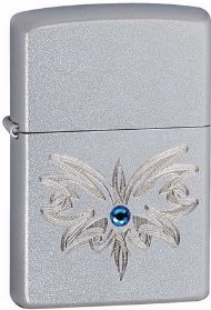 Zippo BL Wings Satin Chrome (model 24467)