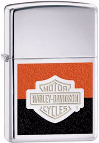 Zippo Harley high polished chrome lighter (24507)