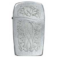 Entwined Zippo #30037 Brushed Chrome Lighter