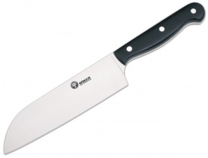 Santoku POM Three Japanese Virtues 440A Stainless 03BA8375
