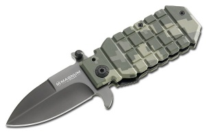 Boker 01SC051 Grenade Replica Folding KnifeCamo Color