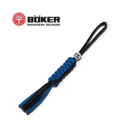 Boker 575 Para-Cord Lanyard Blue - Black Skulls Head 09WT005