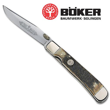 Boker Trapperliner Stag 31-4 Blade knives 014715