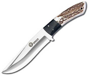 Boker Arbolito Gaucho Fixed Blade Stag Knife 01513MHX